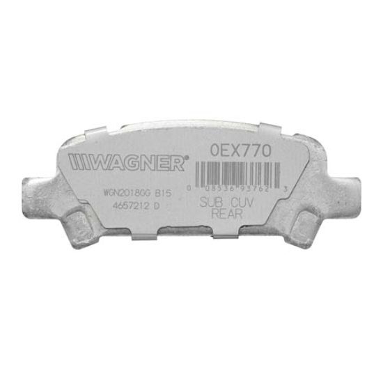 WAGNER BRAKE WAGNER OEX CUSTOM DISC PAD SET - OEX770