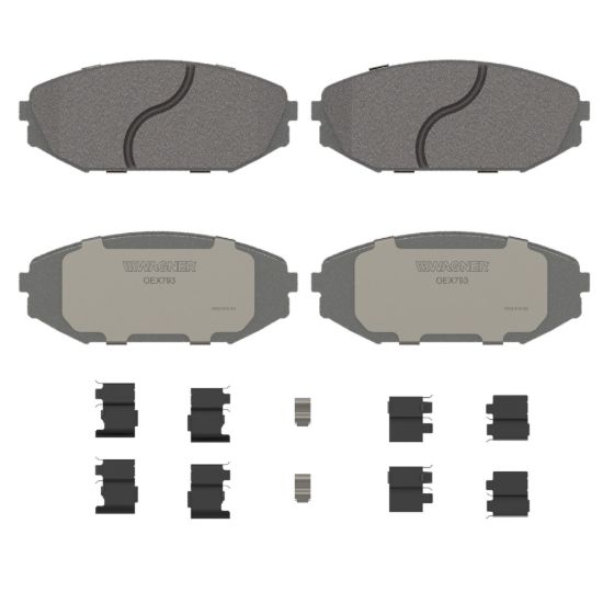 WAGNER BRAKE PREMIUM CERAMIC DISC PAD - OEX793