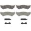 WAGNER BRAKE OEX SEMI-MET DISC PAD SET - OEX802M