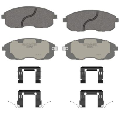 WAGNER BRAKE PREMIUM CERAMIC DISC PAD - OEX815A
