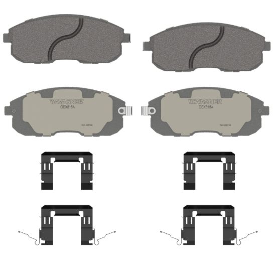 WAGNER BRAKE PREMIUM CERAMIC DISC PAD - OEX815A