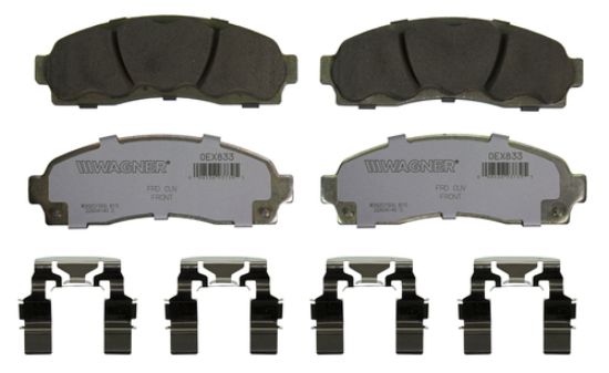 WAGNER BRAKE WAGNER OEX CUSTOM DISC PAD SET - OEX833