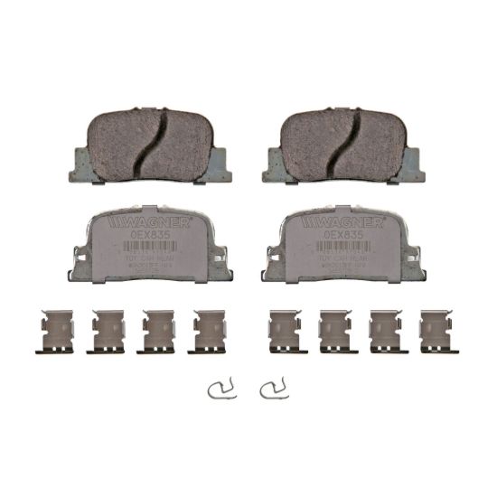 WAGNER BRAKE CERAMIC DISC PAD SET - OEX835