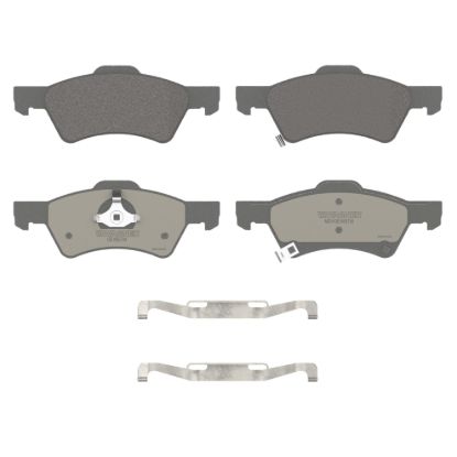 WAGNER BRAKE OEX SEMI-MET DISC PAD SET - OEX857M