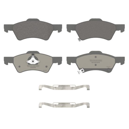 WAGNER BRAKE OEX SEMI-MET DISC PAD SET - OEX857M