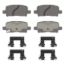 WAGNER BRAKE PREMIUM CERAMIC DISC PAD - OEX865