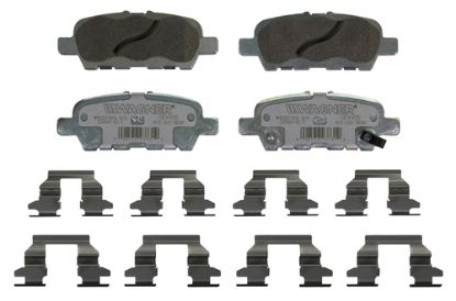 WAGNER BRAKE WAGNER OEX CUSTOM DISC PAD SET - OEX905