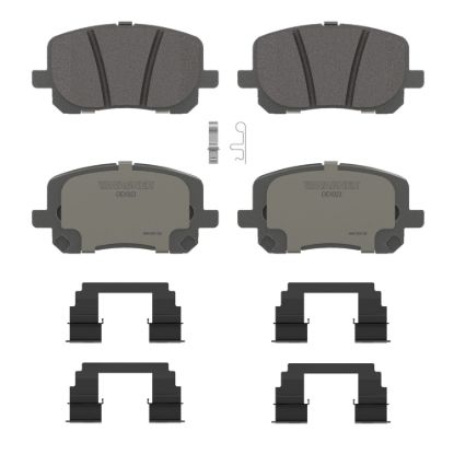 WAGNER BRAKE PREMIUM CERAMIC DISC PAD - OEX923