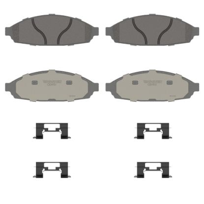 WAGNER BRAKE PREMIUM CERAMIC DISC PAD - OEX931