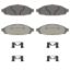 WAGNER BRAKE PREMIUM CERAMIC DISC PAD - OEX931