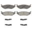 WAGNER BRAKE OEX SEMI-MET DISC PAD SET - OEX967AM