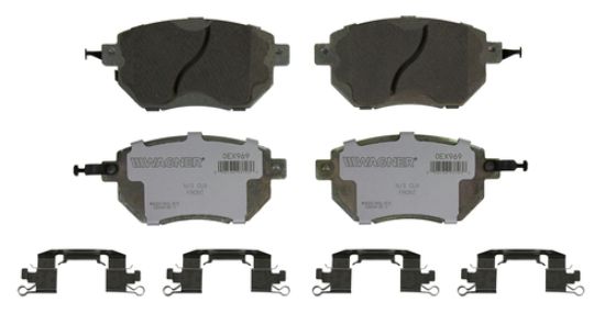 WAGNER BRAKE WAGNER OEX CUSTOM DISC PAD SET - OEX969