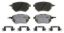 WAGNER BRAKE WAGNER OEX CUSTOM DISC PAD SET - OEX969