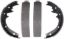 WAGNER BRAKE RIVETED BRAKE SHOE - Z228R