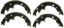 WAGNER BRAKE RIVETED BRAKE SHOE - Z704R