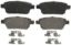 WAGNER BRAKE NAO BRAKE PADS - ZD1161