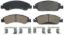 WAGNER BRAKE CERAMIC BRAKE PADS - ZD1363
