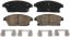 WAGNER BRAKE CERAMIC BRAKE PADS - ZD1467
