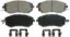 WAGNER BRAKE QUICKSTOP CERAMIC BRAKE - ZD1539
