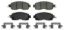 WAGNER BRAKE QUICKSTOP CERAMIC PADS - ZD1650
