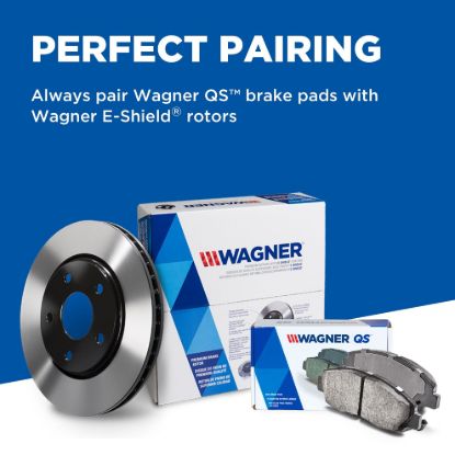 WAGNER BRAKE QUICKSTOP CERAMIC BRAKE PADS - ZD1857