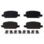 WAGNER BRAKE DISC BRAKE PAD SET CERAMIC - ZD2283