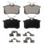 WAGNER BRAKE CERAMIC BRAKE PADS - ZD340A