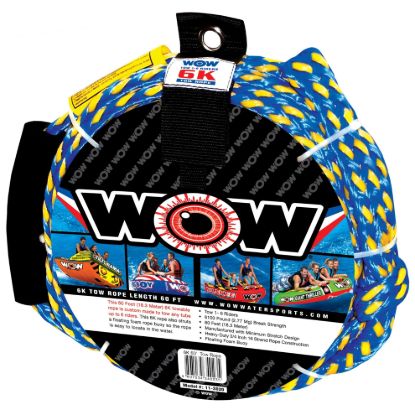 WOW SPORTS 6K 60' TOW ROPE - 113020