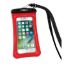 WOW SPORTS H2O PROOF PHONE HLDR 4'X8' RED - 185000R