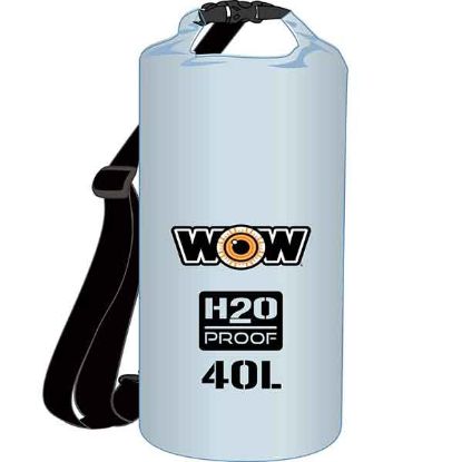 WOW SPORTS H2O PROOF 40L DRYBAG CLEAR - 185100C