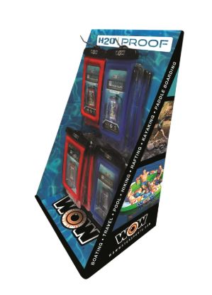 WOW SPORTS H2O PROOF FLOOR DISPLAY - 195130
