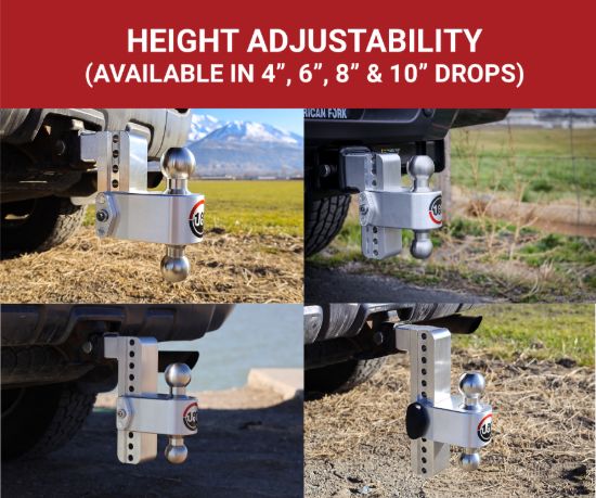 WEIGH SAFE 6INDROP T/OBALL 2.5 SHANK - LTB625