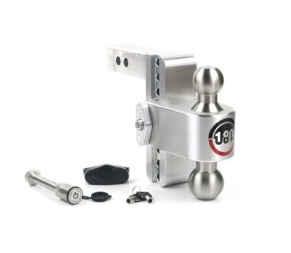 WEIGH SAFE TURNOVER BALL 4' DROP HITCH W/ 2.5' - LTB62KA