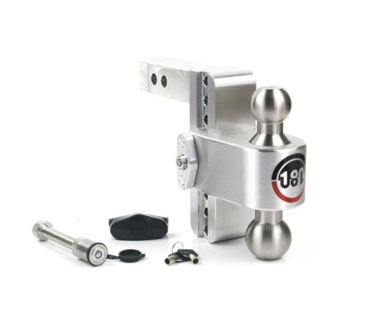 WEIGH SAFE TURNOVER BALL 4' DROP HITCH W/ 2.5' - LTB62KA