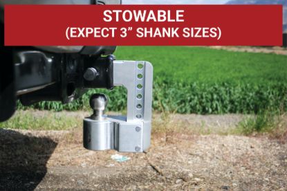 WEIGH SAFE WEIGH SAFE 8' DROP HITCH W/ 2' SHAN - WS825KA