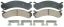 WAGNER BRAKE CERAMIC BRAKE PADS - ZD784