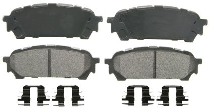 WAGNER BRAKE SEMI-MET BRAKE PADS - ZX1004