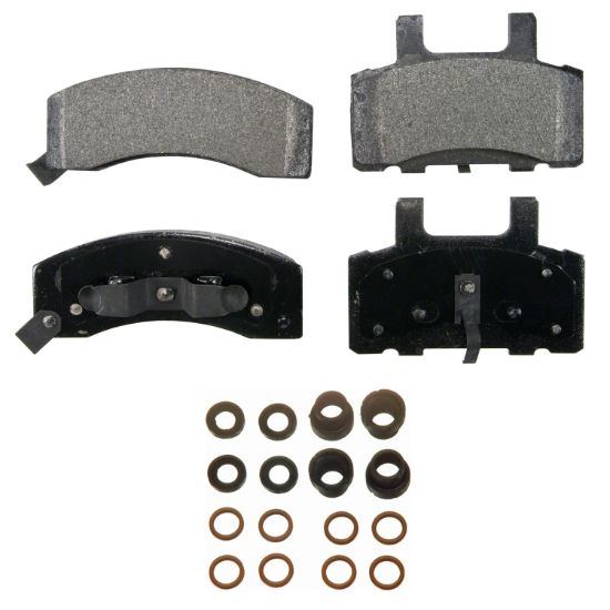 WAGNER BRAKE SEMI-MET BRAKE PADS - ZX370