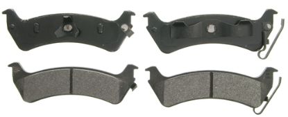 WAGNER BRAKE SEMI-MET BRAKE PADS - ZX666