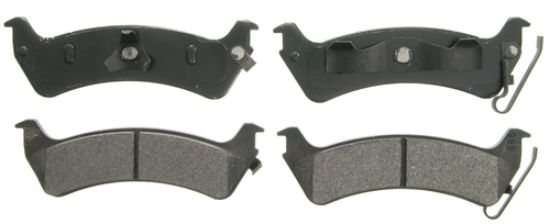 WAGNER BRAKE SEMI-MET BRAKE PADS - ZX666
