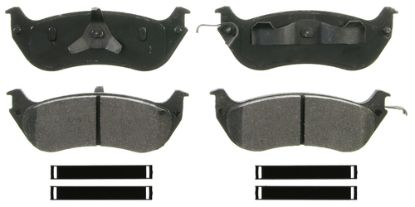 WAGNER BRAKE SEMI-MET BRAKE PADS - ZX674