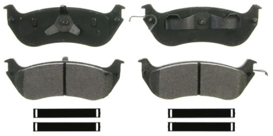 WAGNER BRAKE SEMI-MET BRAKE PADS - ZX674