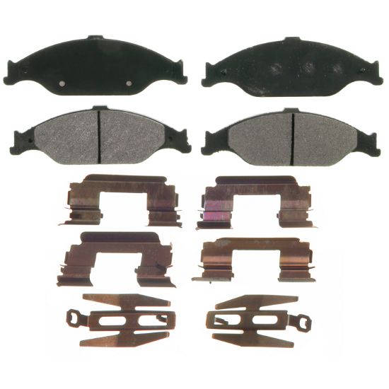 WAGNER BRAKE SEMI-MET BRAKE PADS - ZX804