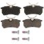 WAGNER BRAKE SEMI-MET BRAKE PADS - ZX886