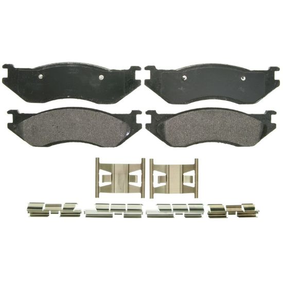 WAGNER BRAKE SEMI-MET BRAKE PADS - ZX966