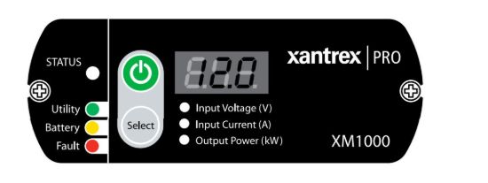 XANTREX LLC REMOTE PANEL FOR XM1000 - 8087122