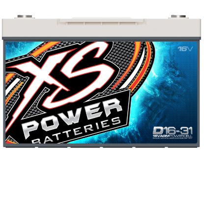 XS BATTERIES 16V BCI GROUP 31 AGM BATTERY  MAX A - D1631