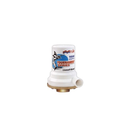 RULE PUMP 1600 12V LW BRONZE BASE - 209B