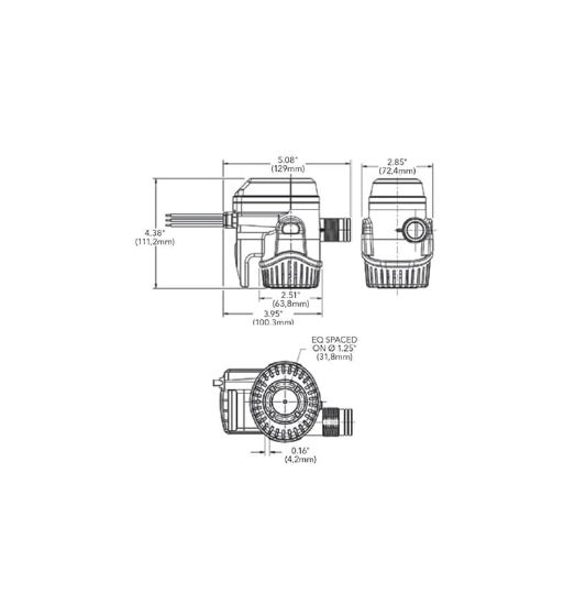 RULE 1100 GPH RULEMATE AUTO BILGE PUMP - RM1100B