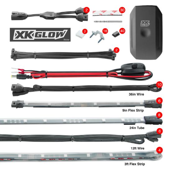 XK GLOW CAR PRO APP KIT - KSCARPRO